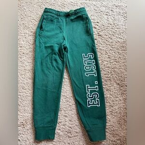Zara Teal Joggers